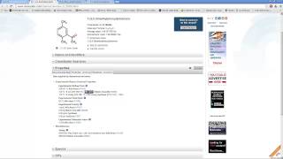 Searching for chemical information using MarvinSketch