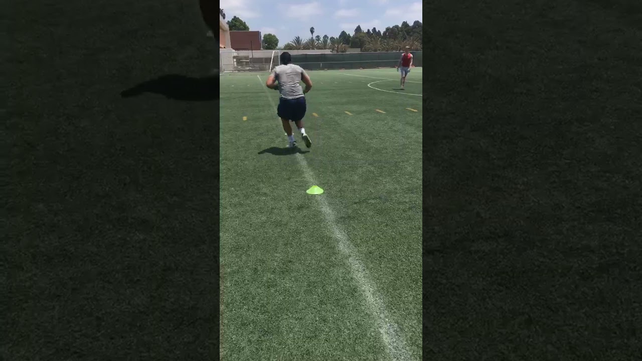 Defensive Back Drill for speed & agility