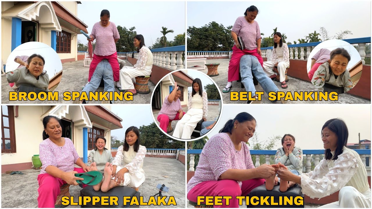 МЕТЛА против Шлепания ПОЯСОМ 🧹 🥋 Фалака / PriyaSheetalGamez