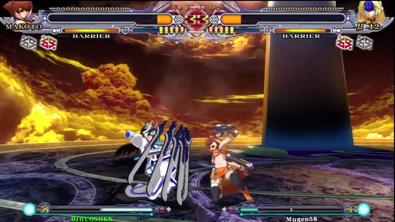 BBCS: DJHUOSHEN (MAK) vs Mugen58 (MU)