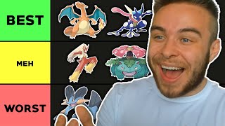 The ULTIMATE Starter Pokemon Tier List