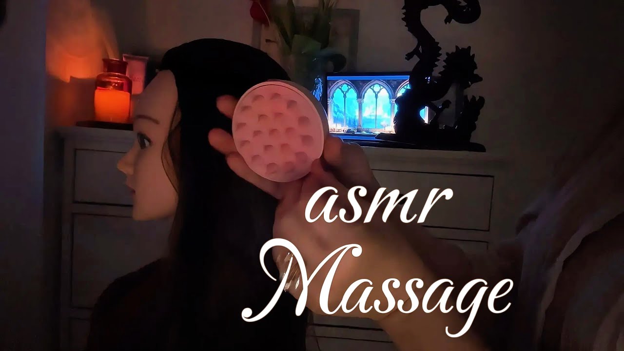 АСМР Массаж головы 🤍Ролевая игра .Персональное внимание 