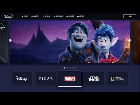 Disney Plus Ui Design with  React Js | Source code in description