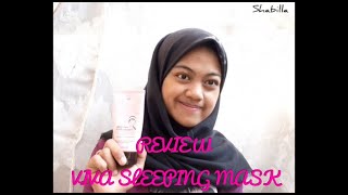REVIEW VIVA WATERDROP SLEEPING MASK | TERMURAH