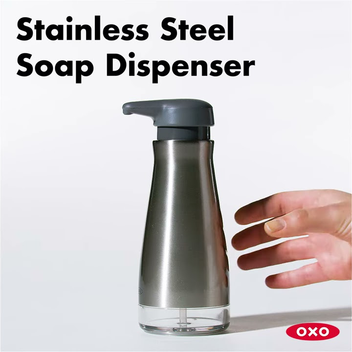 OXO Good Grips Stainless Steel Soap Dispenser 