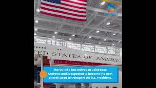 The VC-25B has arrived at Joint Base Andrews