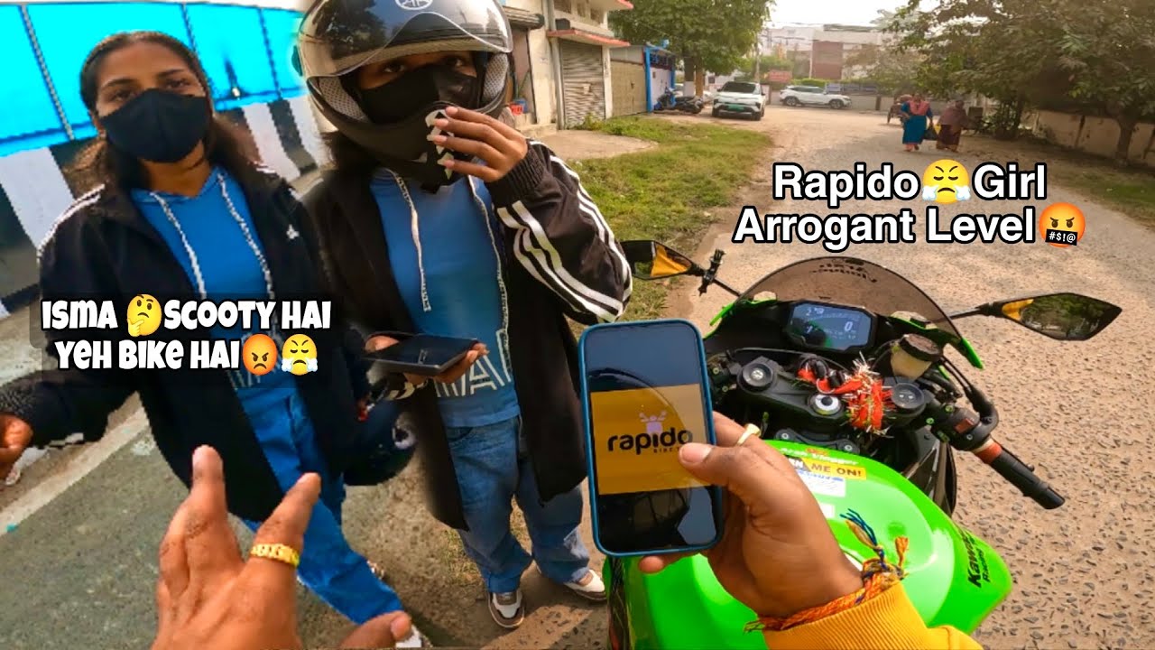 Picking Girls from😳Rapido With Zx6R | Her😡arrogant Level | Trust💔issues