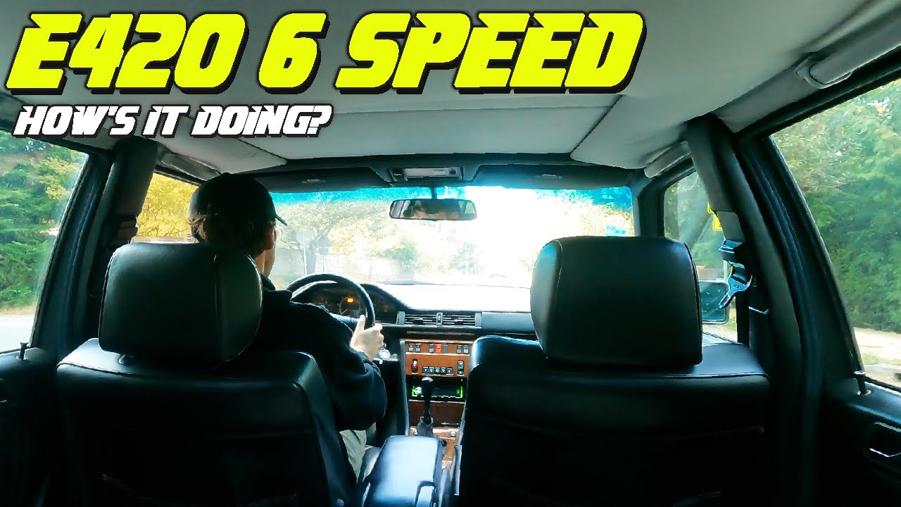 W124 R129 M119 6 SPEED MANUAL V8 SECHSGANG SCHALTGETRIEBE GETAUSCHT