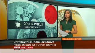 #Coronavirus Business Impact on #Bollywood - Nikhil Inamdar | BBC WORLD