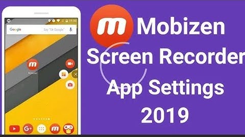 Mobizen Tutorial, How to Record Without screen,screen recorder app, Its Bukhari Official