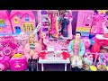 13 Minutes Satisfying with Unboxing Barbie Fancy Party &amp; Wardrobe Toys Set Review | ASMR