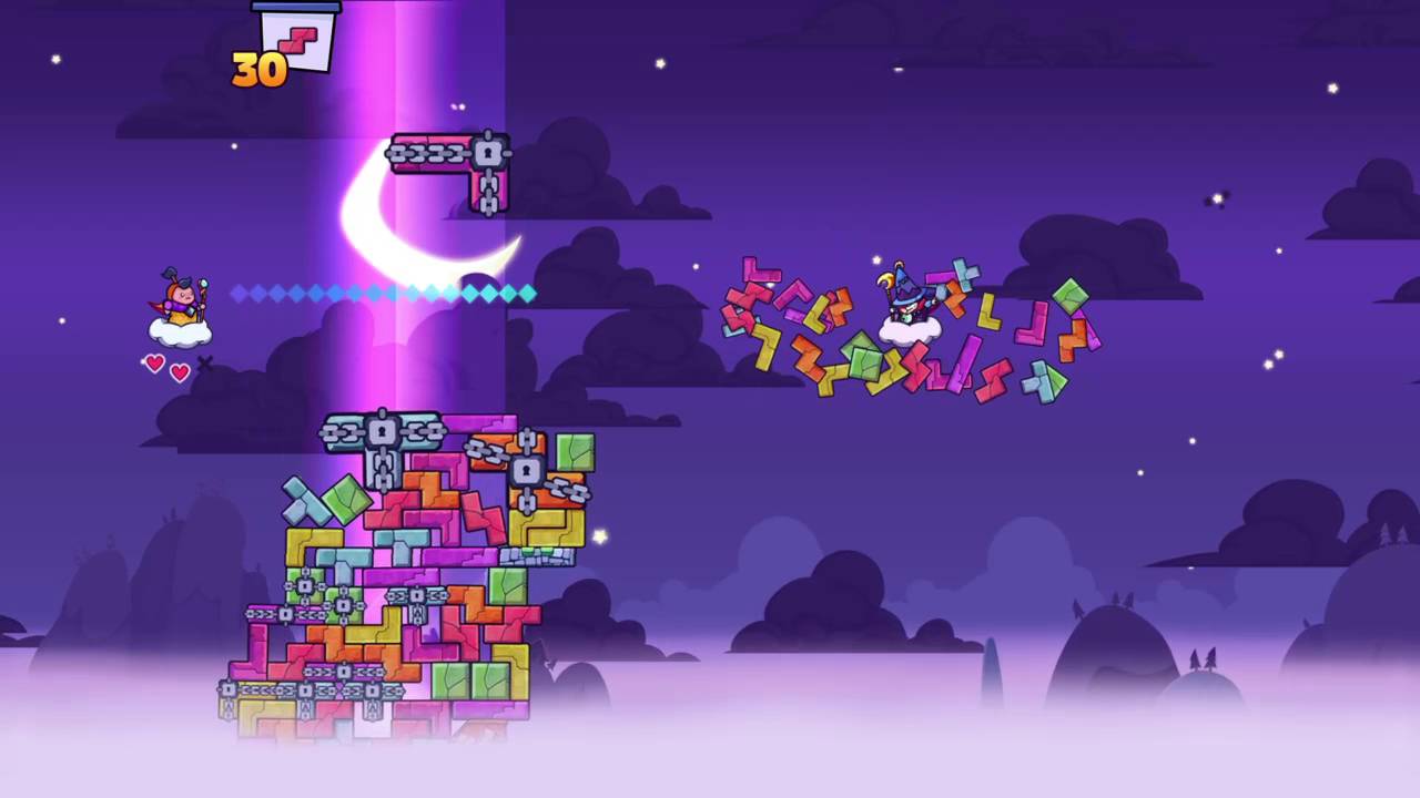 Tricky Towers (PS4) - Trial 50 Master Wizard Trophy Run Complete! - YouTube