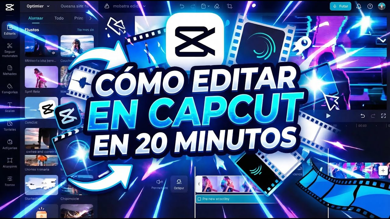 ¡Domina CAPCUT CURSO en 20 MINUTOS O MENOS! 🎬 Guía Completa desde Cero ...