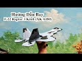 Hướng Dẫn Bay Máy Bay F-22 Raptor (XK A180) &amp; Máy Bay Điều Khiển 3 kênh. #RC #Planes #Aircraft #Jet