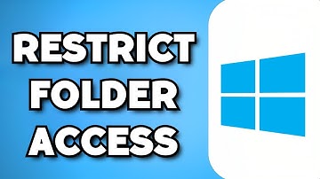 How To Restrict Access To A Folder in Windows 10/11 (2023 Guide)
