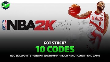 NBA 2K21 Cheats: Add Skillpoints, Unlimited Stamina, Modify Shot Clock,... | Trainer by PLITCH