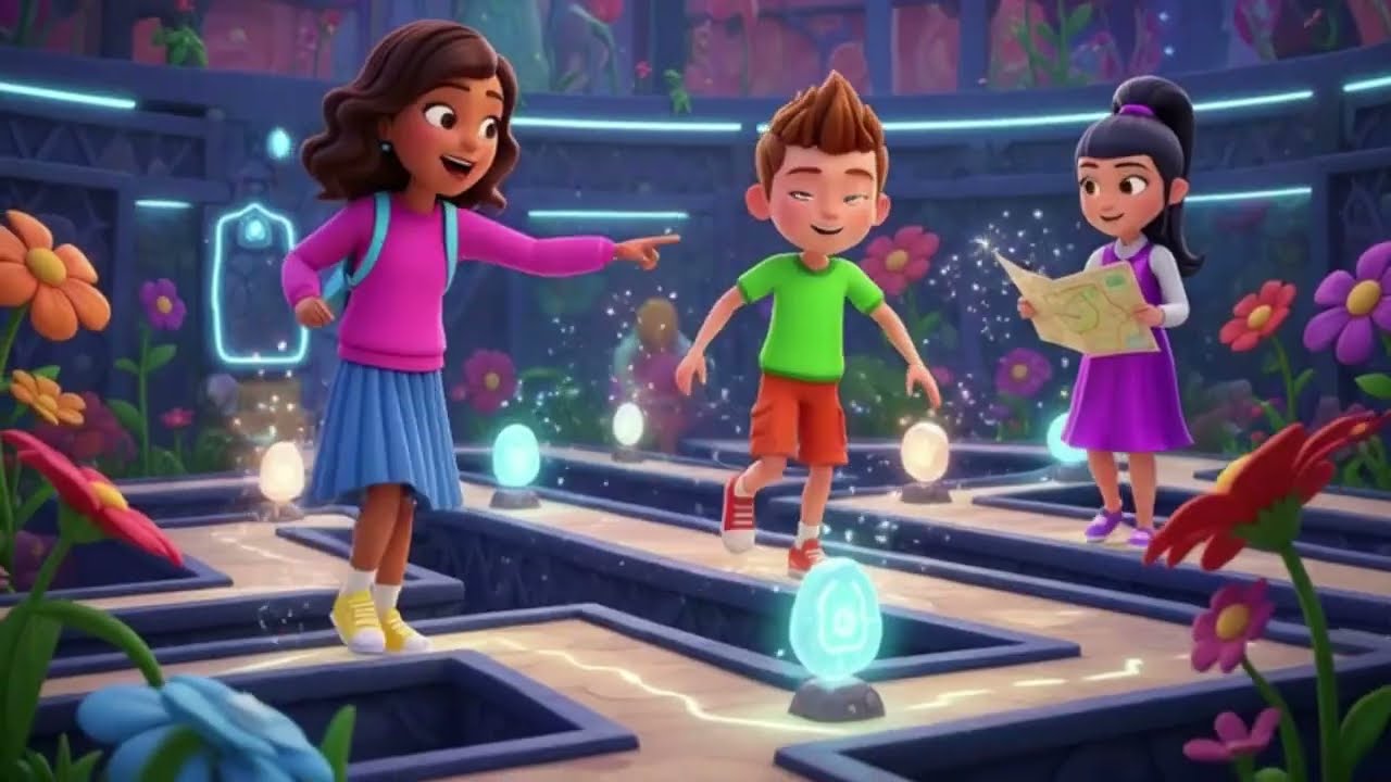 Rabiya & Friends — Episode 3: The Enchanted Garden Maze 🌸🌿 | Kids Adventure | Preschool Fun