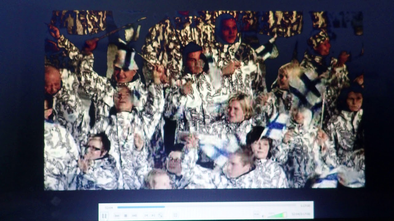 Sodankylä 27.2.2018 Vancouverin olympiakisojen avajaiset 13.2.2010.