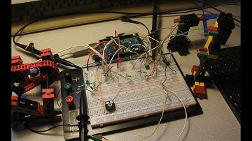 Arduino MegaADK episode 42 : Test, fischertechnik, motors, LED, transistor, wiring, AVR C, more