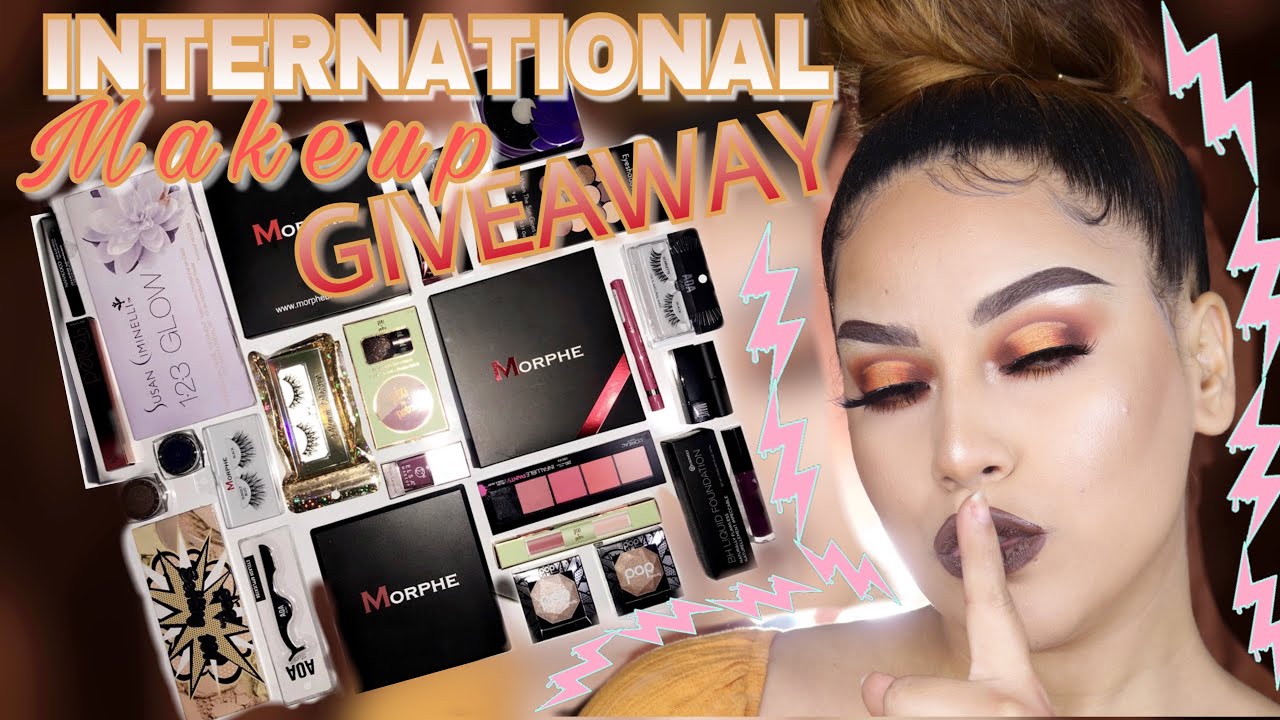 HUGE* INTERNATIONAL HIGHEND MAKEUP GIVEAWAY | OPEN TO THE PUBLIC