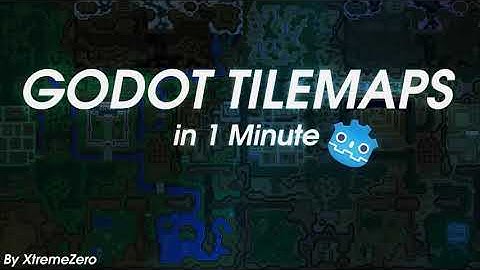 #GodotEngine Tilemaps in 1 minute