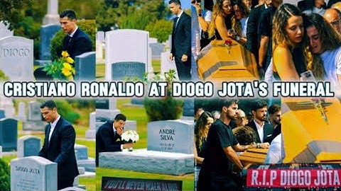AKU AKAN MERINDUKANMU! MENANGIS Cristiano Ronaldo di MAKAM DIOGO JOTA Setelah DIKUburan