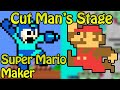 (Nathaniel Bandy 2 Reupload) Super Mario Maker - Cut Man's Stage