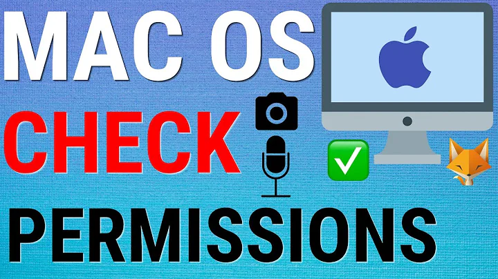 Mac: See Which Apps Have Camera & Mic Access