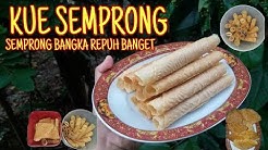Cara Membuat Kue Semprong Wijen yang Renyah dan Enakk - Durasi: 9.43. 