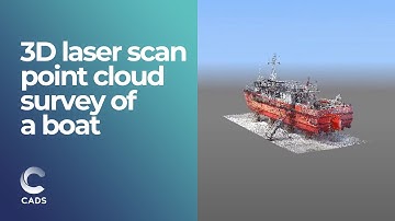 3D Laser Scan Point Cloud Survey of a Boat