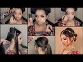 Bridal makeup  hairstyle tutorial  step by step  winsome by simran