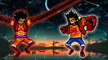 Luffy G4 Snakeman Onigashima OP(New) VS Luffy G4 Snakeman V4 in Jump Force Mugen