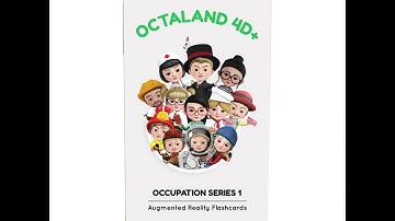 Augmented Reality Octaland 4D+ flashcards by Octagon Studio