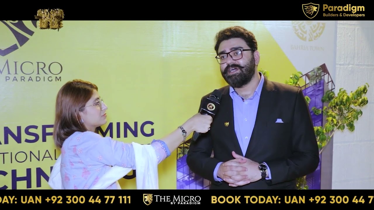 Malik Arif Hussain Shares The Micro Project Details With Plots.pk | Bahria Town's 1st Smart Building