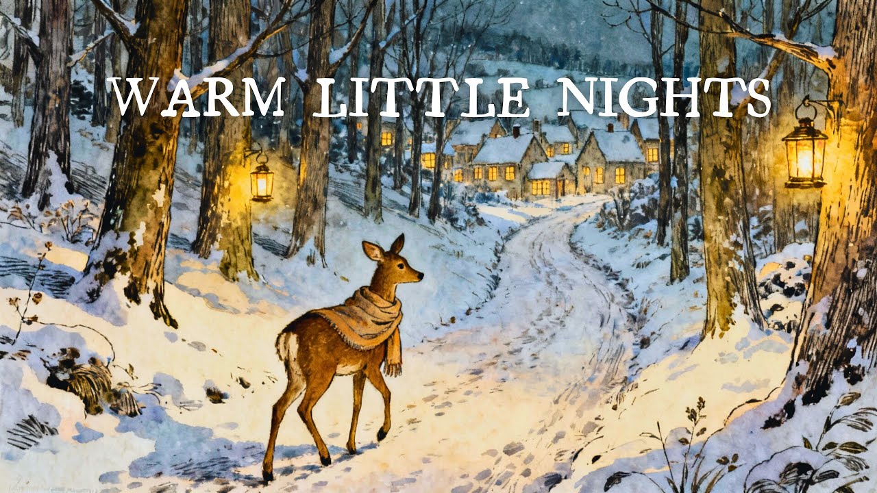 Warm Little Nights ❄️ | Cozy Winter Storybook Music from The Quiet Village