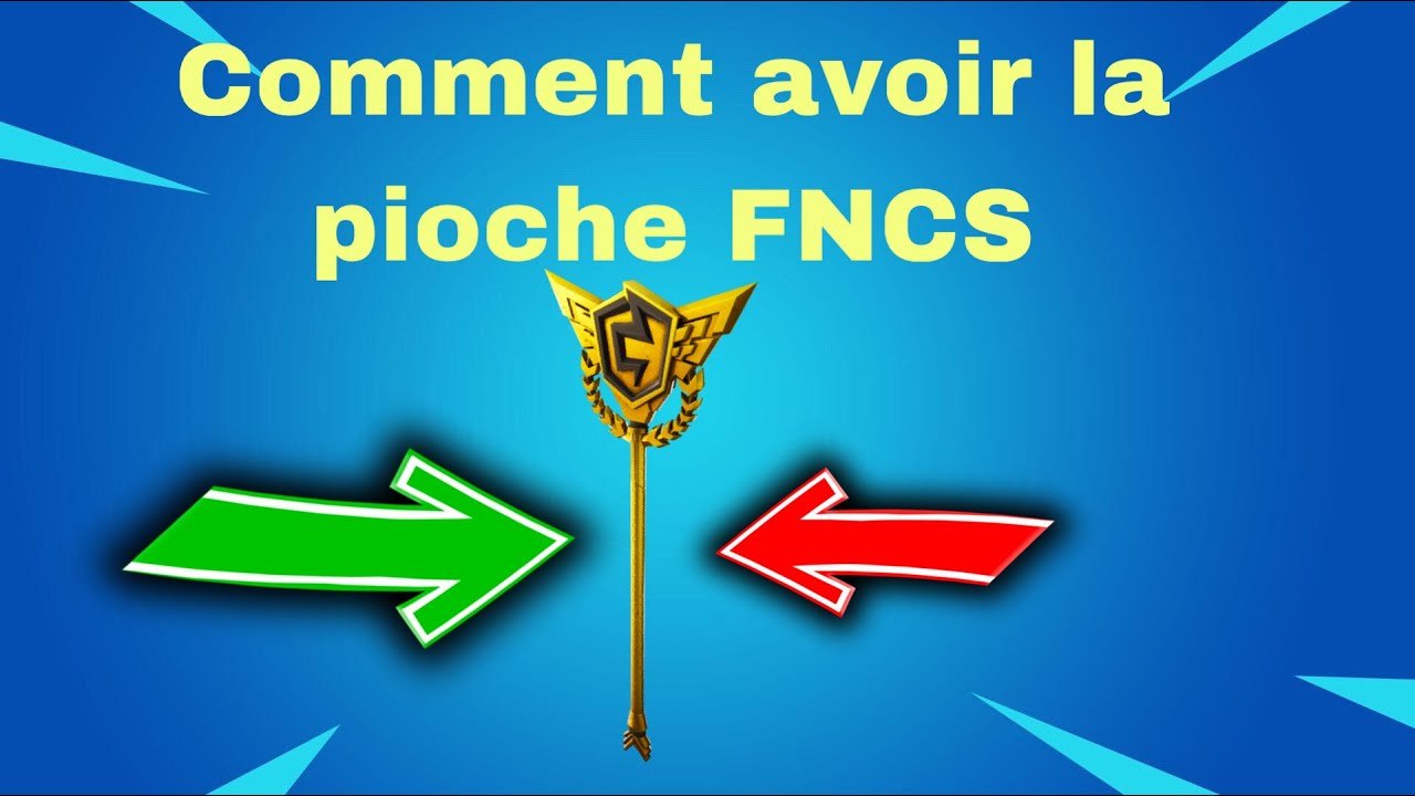 (TUTO) Comment avoir la pioche FNCS et le ZAPOTRON sur Fortnite - YouTube