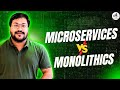 Microservices vs Monolithics #kubernetes #microservices #monolith #architecture #skillupwithsachin