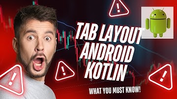 TabLayout in Android Studio Kotlin || Tablayout with viewpager2