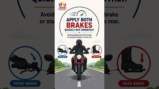Emergency Braking Guide for Bike Riders from Youth Buddy | #shorts