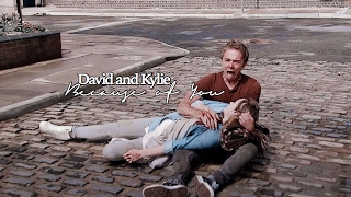 david & kylie | because of you