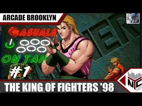 KOF 98 @ArcadeBrooklyn Casuals on Tap #2