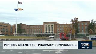 Peptides greenlit for pharmacy compounding