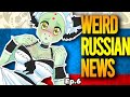 Dinosaur Maid and a Odd-Shaped Ice Rink [Weird Russian News]