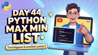 Celebrity Day 44  | Python Program to Find Maximum and Minimum in a List | 3 Years Machine Learning Challenge Wealth