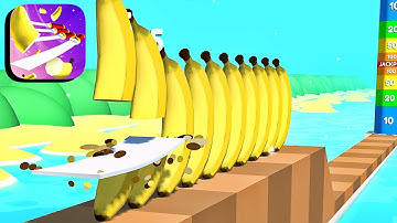 Flying Cut ​- All Levels Gameplay Android,ios (Levels 1-2)