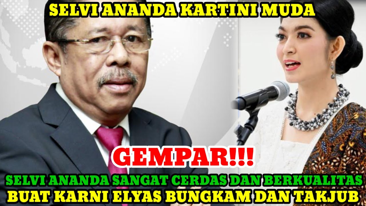 HEBOH‼️DEBAT PANAS! SELVI ANANDA SKAKMAT PERTANYAAN TAJAM DAN PEDAS KARNI ELYAS DENGAN CERDAS