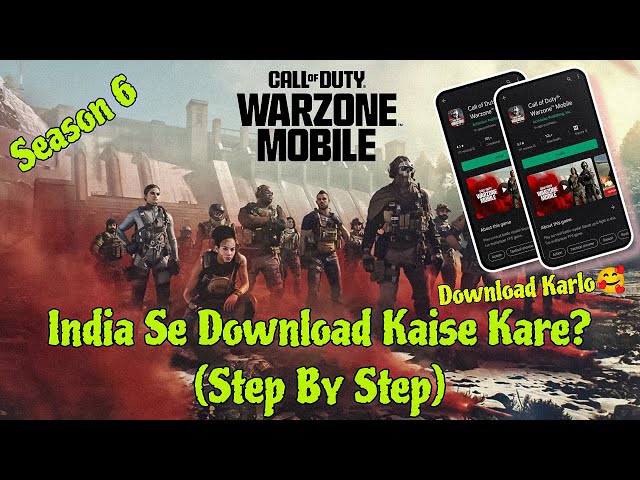 Can Anyone Tell Me How To Download And Play Warzone Mobile In India On  Android ?? : r/WarzoneMobile