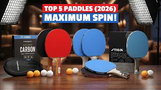 Best Ping Pong Paddles For Spin in 2026