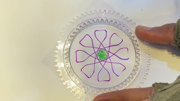 Spirograph | Amazing design ASMR Satisfying #spirograph