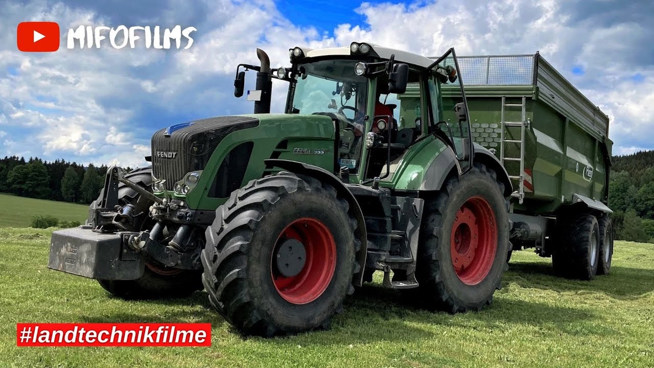 Mit Rammstein im Fendt 933 Vario Häcksel abfahren | erster Schnitt mit Claas Jaguar 940 by mifofilms